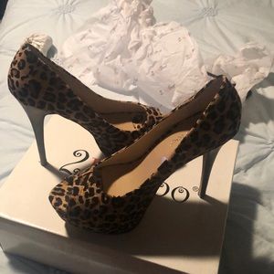 Cheetah stilettos